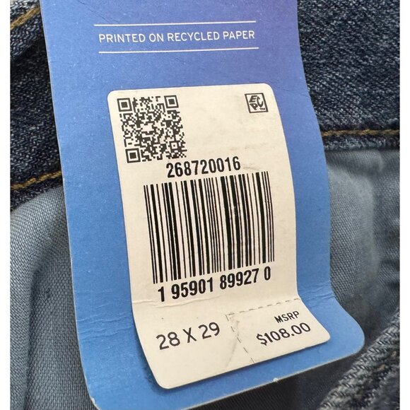 Levis performance High Loose jeans chill tech light hemp 90s boho sz 28 - Picture 10 of 11